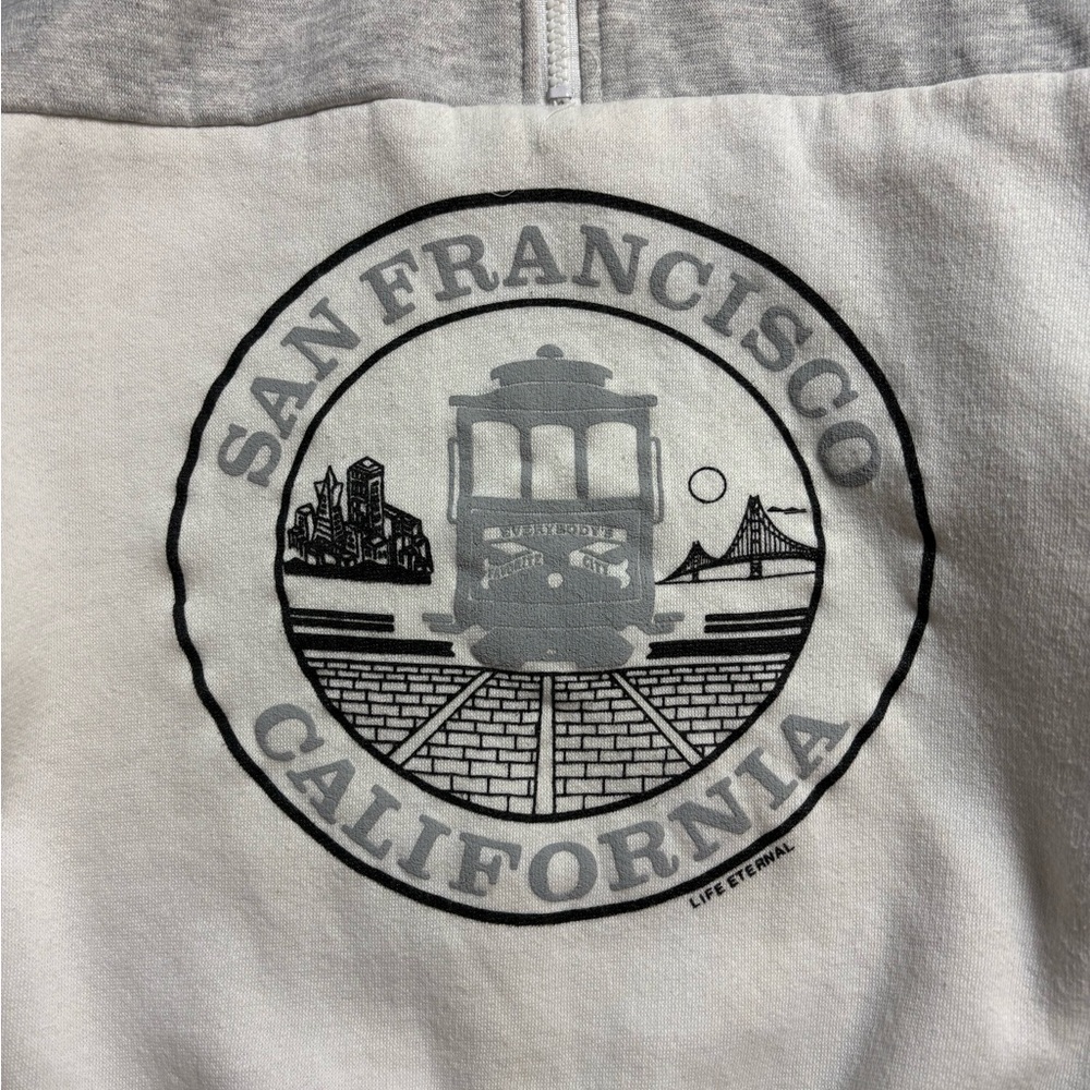 Vintage San Fransisco Golden Gate Bridge Sweatshirt Medium - Picture 4 of 5